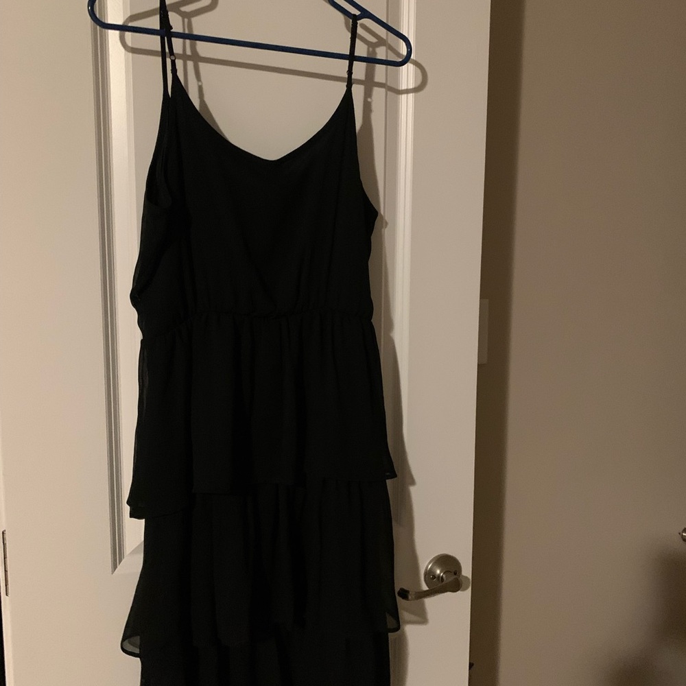 LC Lauren Conrad Desert Dreamer Black Dress